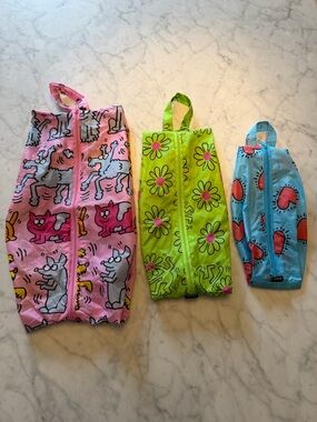 Baggu Keith Haring 3D zip set